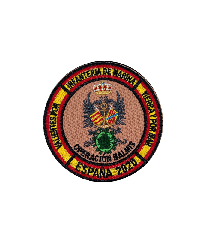 Parche Hook and Loop Operacion Balmis 2020 TEAR 8cm