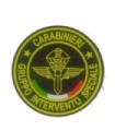 Parche Hook and loop PVC - Carabinieri Gruppo Intervento Speciale 8cm