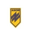 Parche Hook and Loop PVC Batallon Ucrania AZOV A3OB 9x5 cm - Gemelolandia