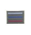 Parche Hook and Loop Tactico Bandera Rus con Fondo Verde Militar - Gemelolandia