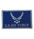 Parche Hook and loop U.S Air Force 8x5 cm