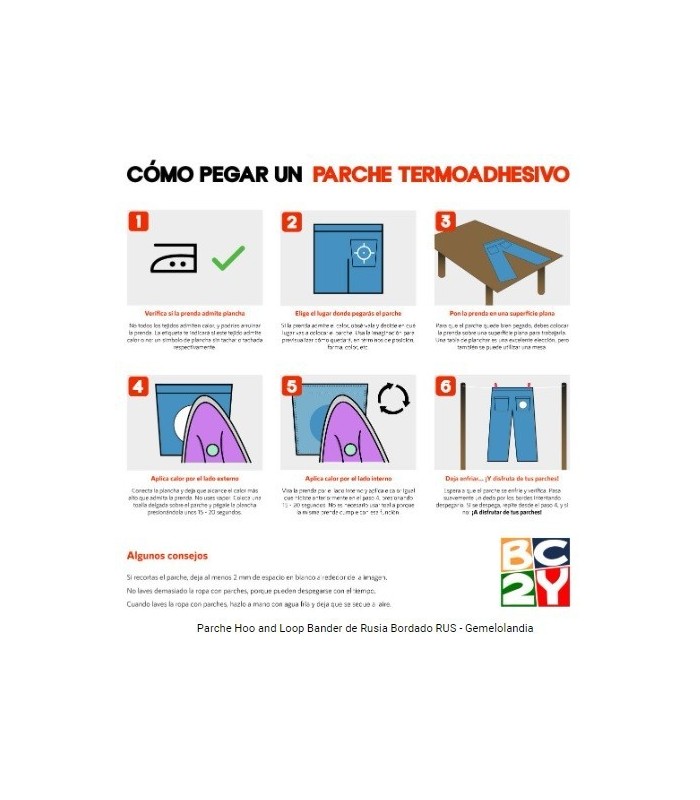 Parche Hook and Loop USEC Rusia - Gemelolandia