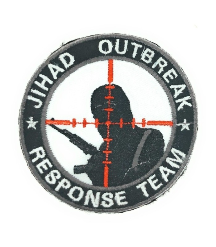 Parche Hook and Loop Velcro Francotirador 8cm