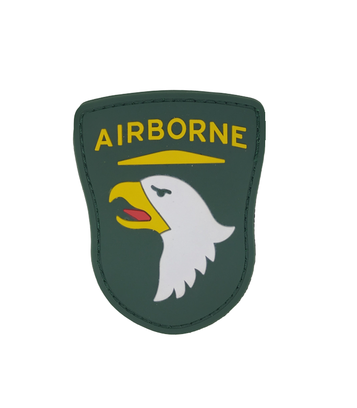 Parche Hoop and Loop PVC 101 US Airborne 8x6,5cm