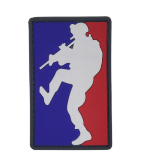 Parche Hoop and Loop PVC MLD (Major League Doorkicker) 8x5cm