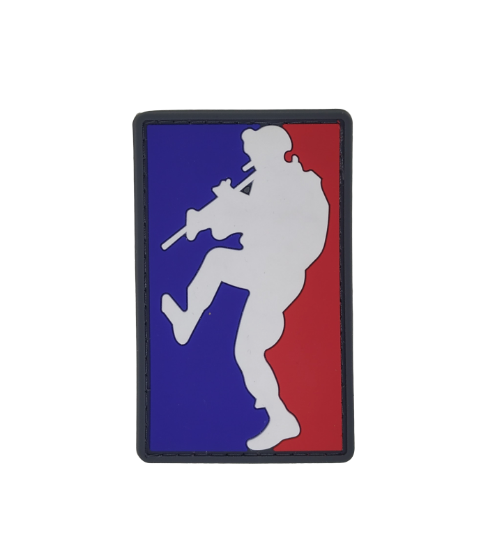 Parche Hoop and Loop PVC MLD (Major League Doorkicker) 8x5cm