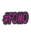 Parche Termoadhesivo FOMO 8x4 cm