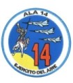Parche Termoadhesivo Ala 14 Los Llanos Ejercito del Aire 9 Cm