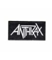 Parche Termoadhesivo Anthrax white 8x4cm