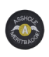 Parche Termoadhesivo Asshole Meritbadge 6 cm
