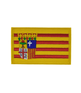 Parche Termoadhesivo Bandera Aragon 7,5x5cm
