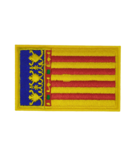 Parche Termoadhesivo Bandera Comunidad Valenciana 7,5x5cm
