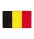 Parche Termoadhesivo Bandera de Bélgica 6cm