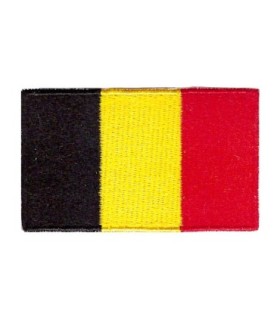 Parche Termoadhesivo Bandera de Bélgica 6cm