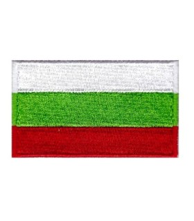 Parche Termoadhesivo Bandera de Bulgaria 6cm