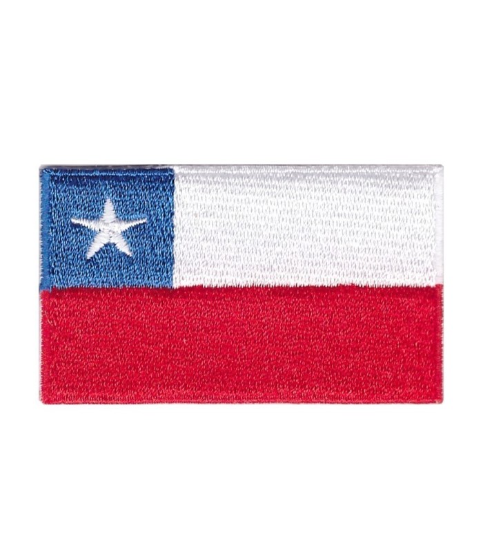 Parche Termoadhesivo Bandera de Chile 6cm