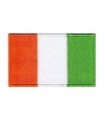Parche Termoadhesivo Bandera de Costa de Marfil 6cm
