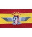 Parche Termoadhesivo Bandera de España y Escudo Aviacion 8x5 cm