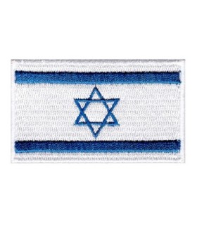 Parche Termoadhesivo Bandera de Israel 6cm
