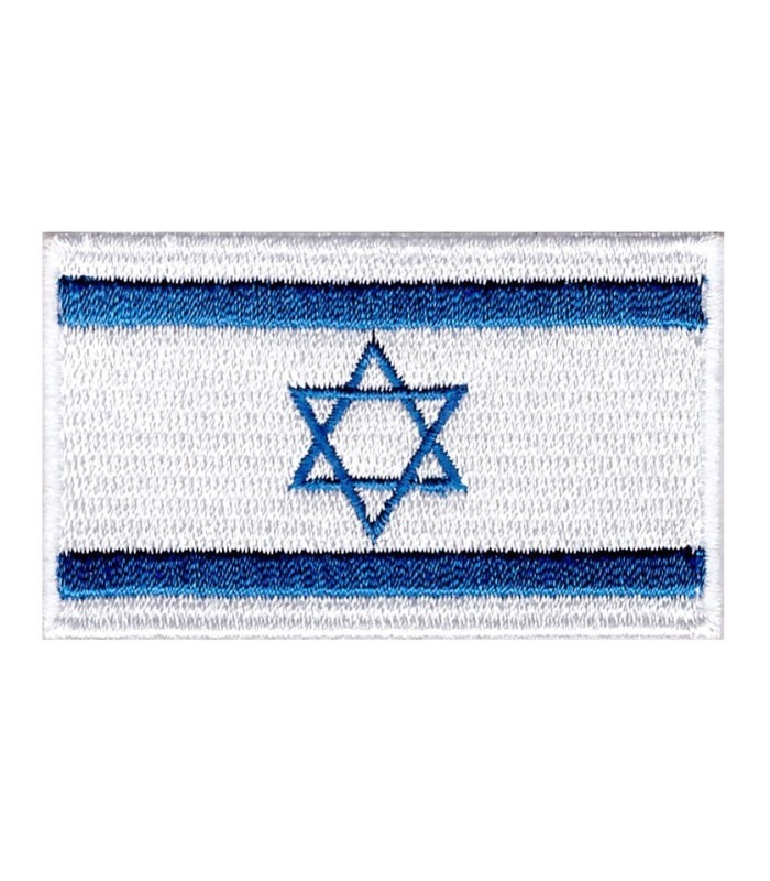 Parche Termoadhesivo Bandera de Israel 6cm