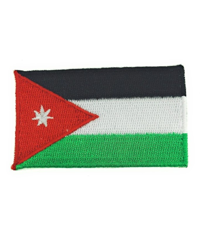 Parche Termoadhesivo Bandera de Jordania 6cm