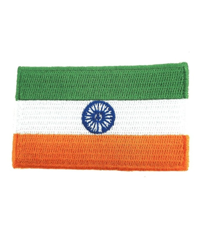 Parche Termoadhesivo Bandera de la India 6cm