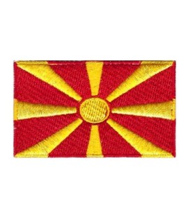 Parche Termoadhesivo Bandera de Macedonia 6cm