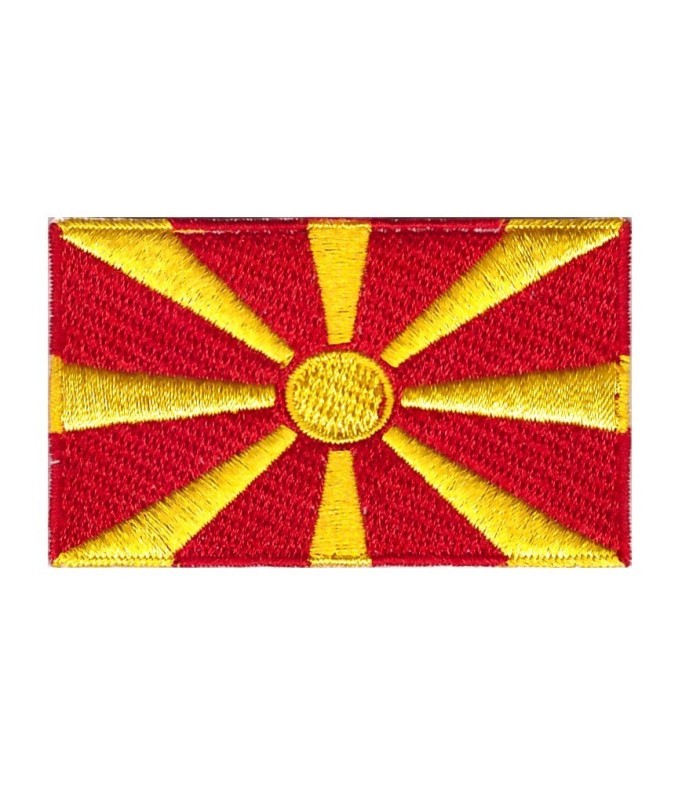 Parche Termoadhesivo Bandera de Macedonia 6cm