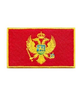 Parche Termoadhesivo Bandera de Montenegro 6cm