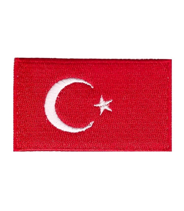 Parche Termoadhesivo Bandera de Turquía 6cm