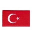 Parche Termoadhesivo Bandera de Turquía 6cm