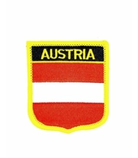 Parche Termoadhesivo Bandera escudo Austria 7x6 cm