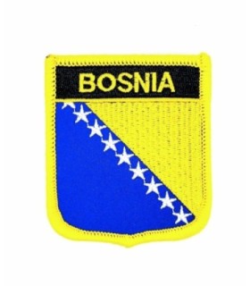 Parche Termoadhesivo Bandera escudo Bosnia 7x6 cm