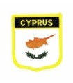 Parche Termoadhesivo Bandera escudo Chipre 7x6 cm