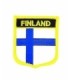 Parche Termoadhesivo Bandera escudo Finlandia 7x6 cm