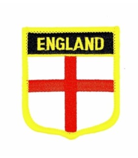 Parche Termoadhesivo Bandera escudo Inglaterra 7x6 cm