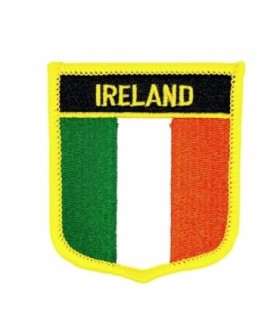 Parche Termoadhesivo Bandera escudo Irlanda 7x6 cm