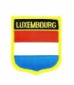 Parche Termoadhesivo Bandera escudo Luxemburgo 7x6 cm