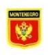 Parche Termoadhesivo Bandera escudo Montenegro 7x6 cm