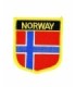 Parche Termoadhesivo Bandera escudo Noruega 7x6 cm