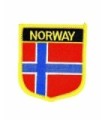 Parche Termoadhesivo Bandera escudo Noruega 7x6 cm