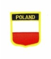 Parche Termoadhesivo Bandera escudo Polonia 7x6 cm
