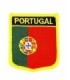 Parche Termoadhesivo Bandera escudo Portugal 7x6 cm