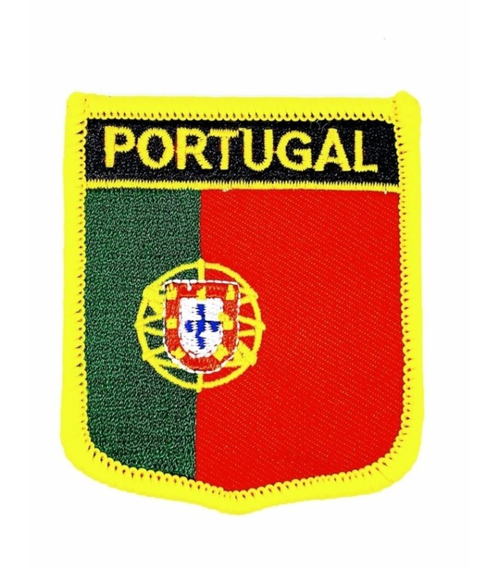 Parche Termoadhesivo Bandera escudo Portugal 7x6 cm