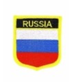 Parche Termoadhesivo Bandera escudo Rusia 7x6 cm