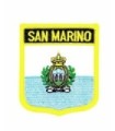 Parche Termoadhesivo Bandera escudo San Marino 7x6 cm