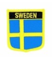 Parche Termoadhesivo Bandera escudo Suecia 7x6 cm