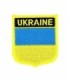 Parche Termoadhesivo Bandera escudo Ucrania 7x6 cm