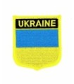 Parche Termoadhesivo Bandera escudo Ucrania 7x6 cm