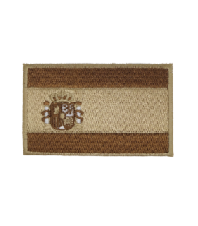 Parche Termoadhesivo Bandera España Marron 7,8x5cm